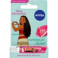 Set 3 x Balsam Buze Nivea Lip Care Princess Moana Watermelon Sorbet, 4.8 g