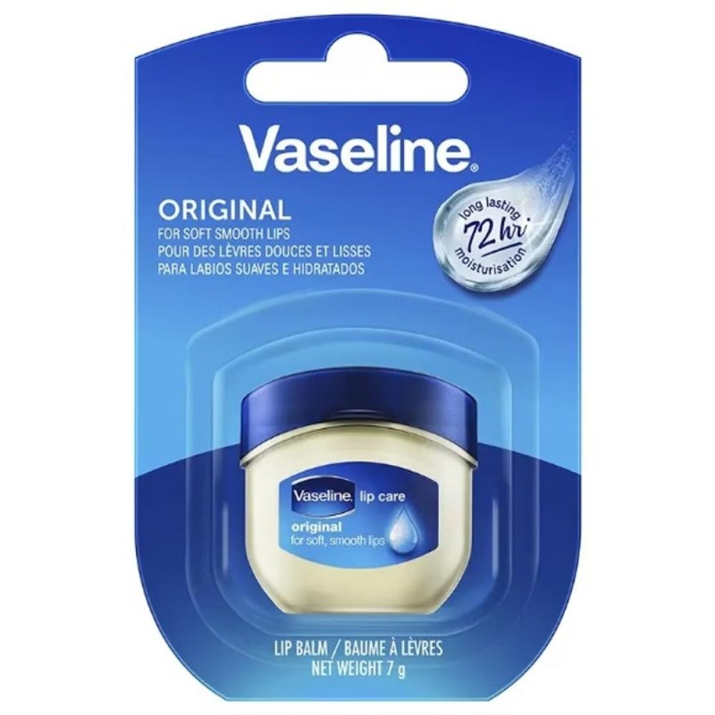 Set 3 x Balsam de Buze cu Proprietati Hidratante, Vaseline, 7 g