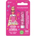 Set 3 x Balsam de Buze Naturaverde Barbie, Capsuni, 5 ml