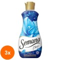 Set 3 x Balsam de Rufe Semana Elixir Fresh, 1.7 l, 68 Spalari