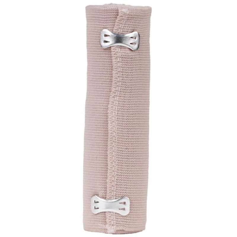 Set 3 x Bandaj Elastic Compresiv, 15 cm x 4.5 m, cu Cleme Metalice, Alinta Natur