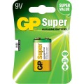Set 3 x Baterie Alcalina Super GP 9V, 1 Buc / Blister