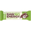 Set 3 x Baton Energizant Bio, Raw Energy, cu Nuca de Cocos si Cacao 50g Bombus