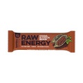 Set 3 x Baton Energizant, Bombus Raw Energy, cu Cacao si Boabe de Cacao, 50 g
