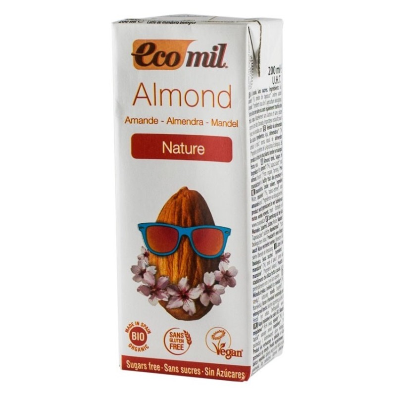 Set 3 x Bautura BIO de Migdale Natur, 200 ml, Ecomil