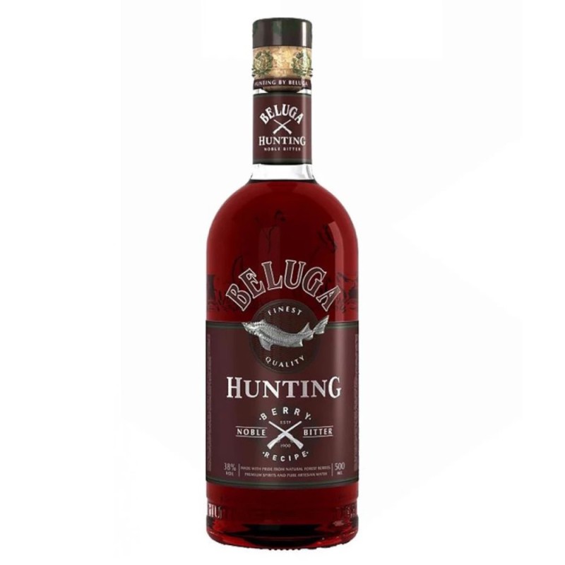 Set 3 x Bitter Hunting Berry 38%, 0.5 l, Beluga