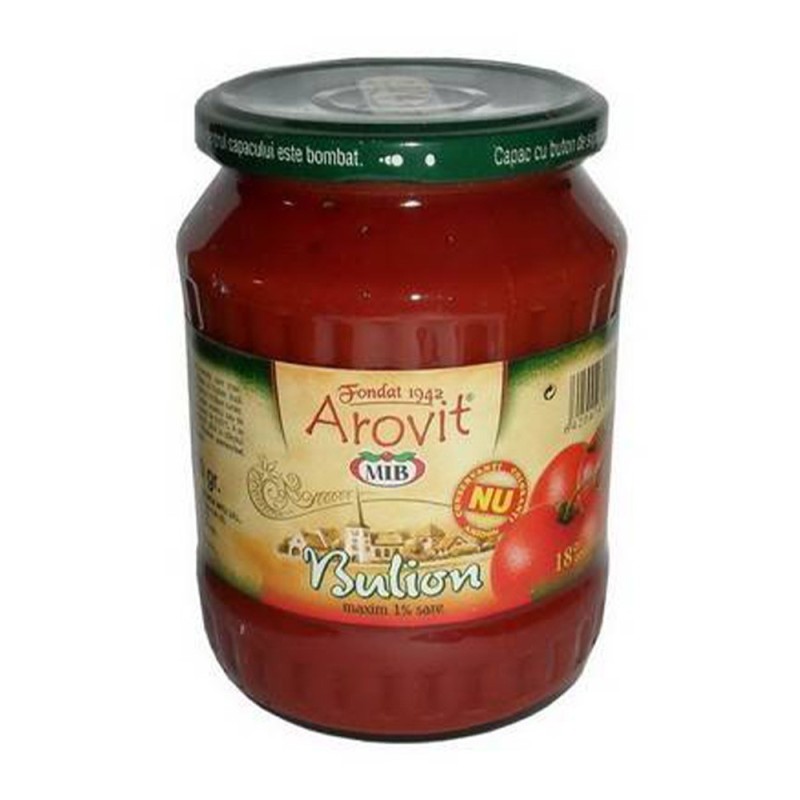 Set 3 x Bulion din Rosii Arovit, 720 g