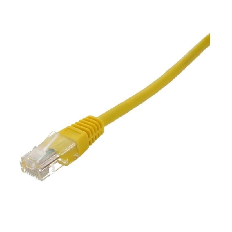 Set 3 x Cablu UTP, Cat 5e, Patch Cord, 3 m, Galben, Well