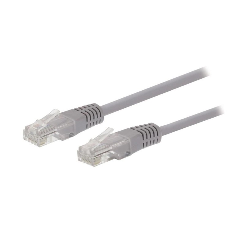 Set 3 x Cablu UTP Cat5e RJ45 Tata, RJ45 Tata, 3.0 m, Gri, Valueline