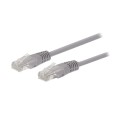 Set 3 x Cablu UTP Cat5e RJ45 Tata, RJ45 Tata, 3.0 m, Gri, Valueline