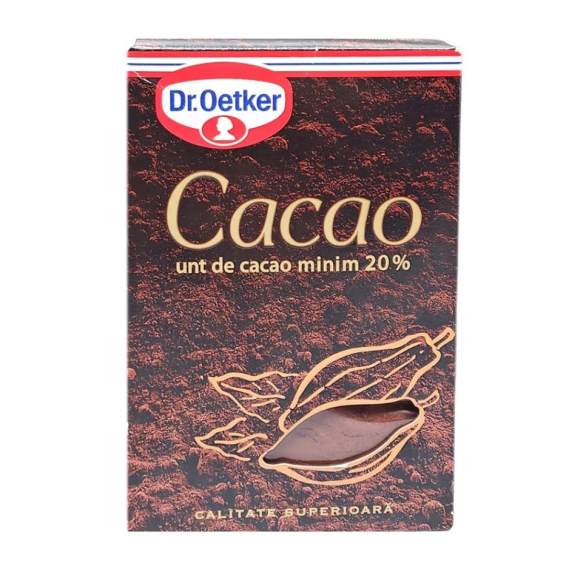 Set 3 x Cacao Neagra Dr. Oetker 100 g