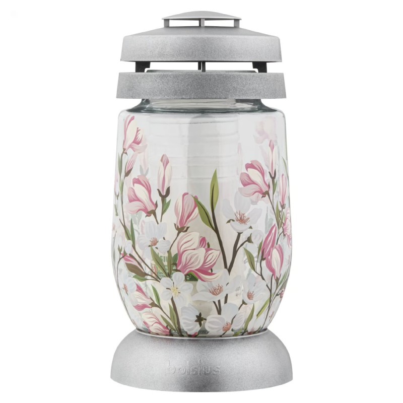 Set 3 x Candela Bolsius din Sticla, 3 l, Magnolie