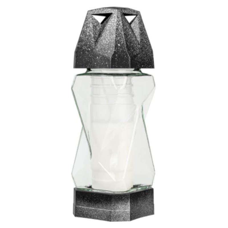 Set 3 x Candela Bolsius din Sticla cu Capac Prestige 4DL, 54 Ore