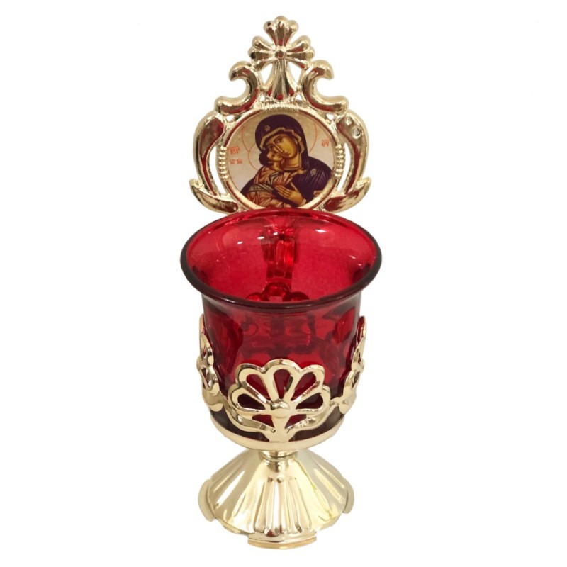 Set 3 x Candela de Masa Mini, Rosu