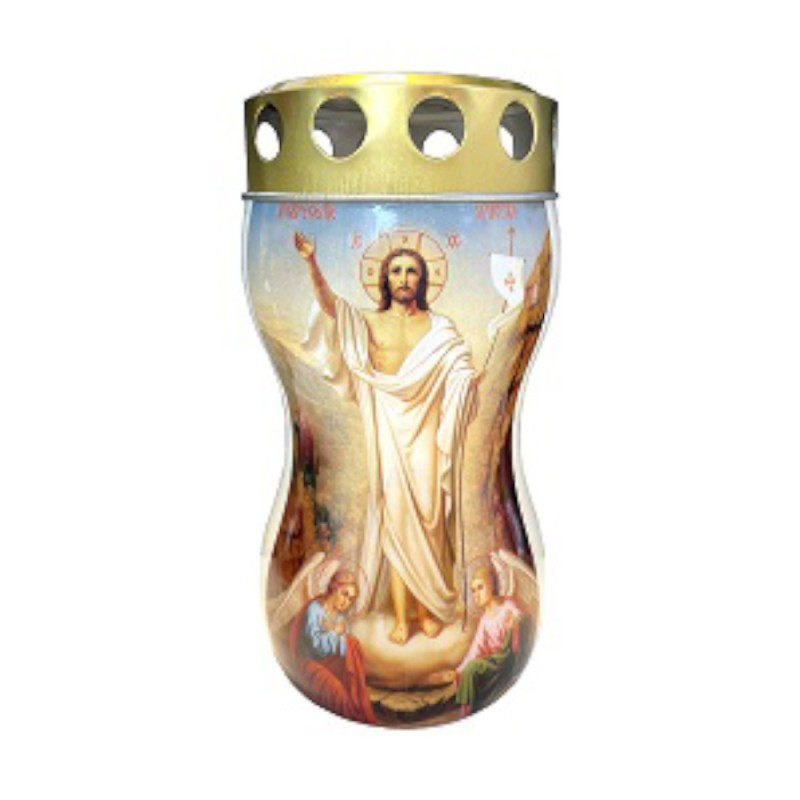 Set 3 x Candela din Plastic Clepsidra cu Invierea, 50 Ore