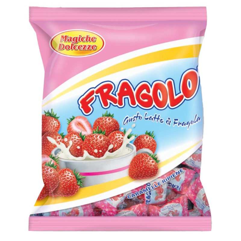 Set 3 x Caramele cu Crema de Lapte si Capsuni, Finazzi, 250 g