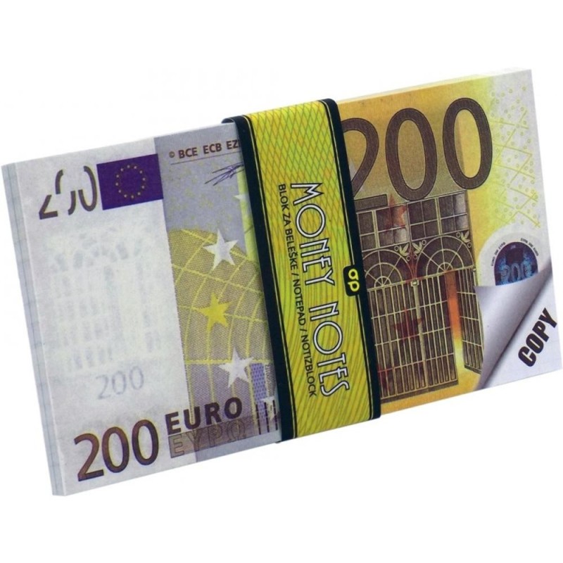 Set 3 x Carnet Notite, Model 200 Euro, 153 x 82 mm, 70 File, Optimum