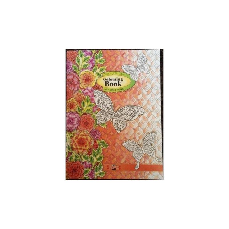 Set 3 x Carte Colorat Adulti A4, Versiune Basic