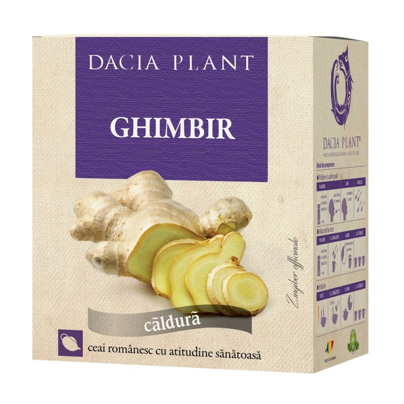 Set 3 x Ceai de Ghimbir, 50 g, Dacia Plant
