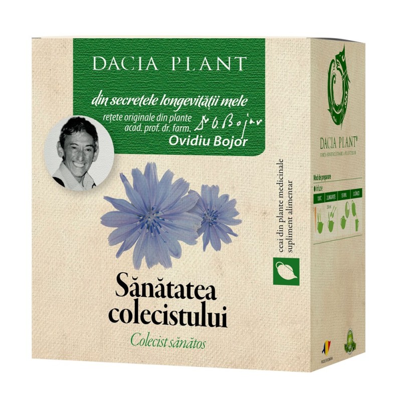 Set 3 x Ceai Sanatatea Colecistului, 50 g, Dacia Plant