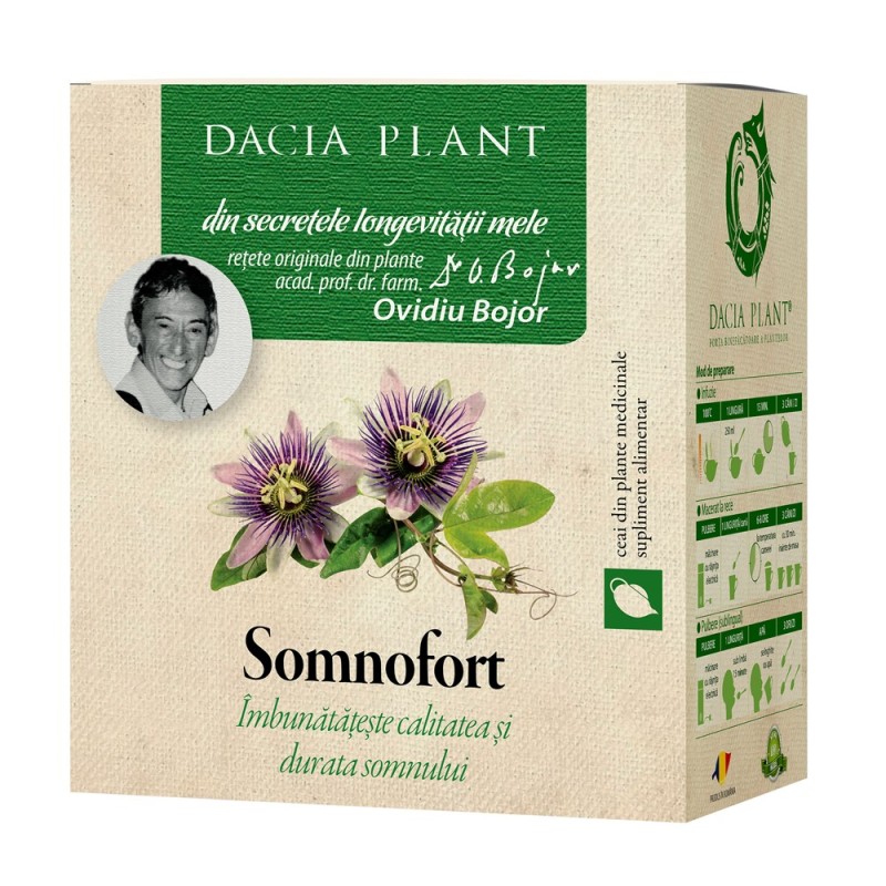Set 3 x Ceai Somnofort, 50 g, Dacia Plant