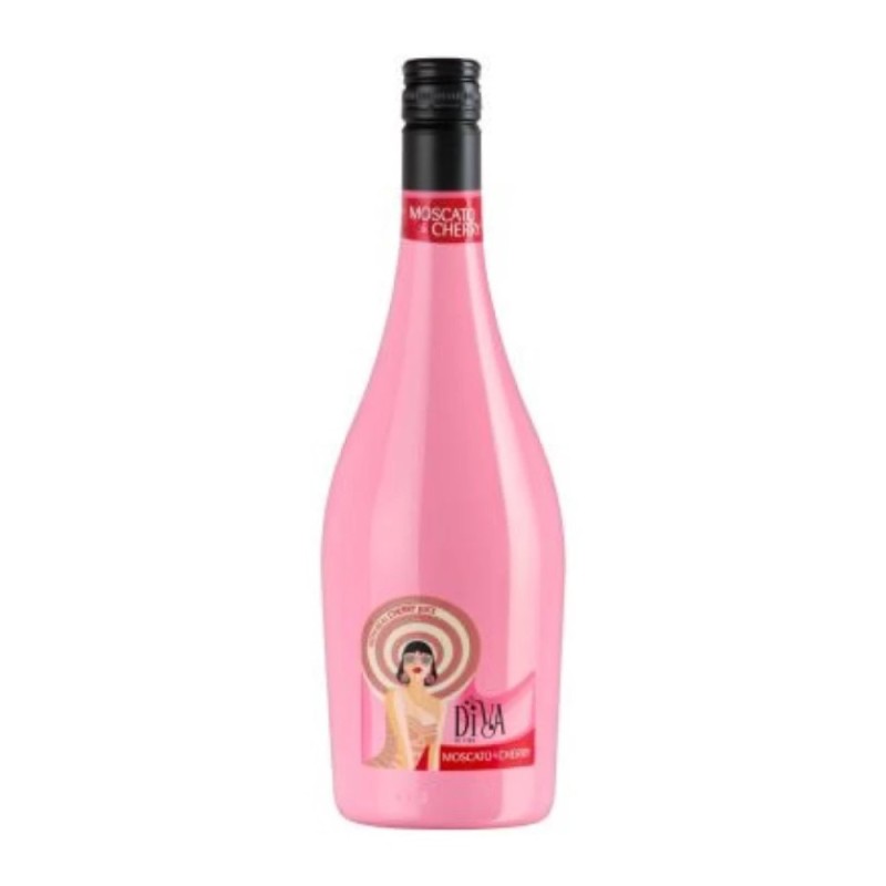Set 3 x Cocktail Perlino, Diva Di Sera, Moscato, Cirese, 6% Alcool, 0.75 l