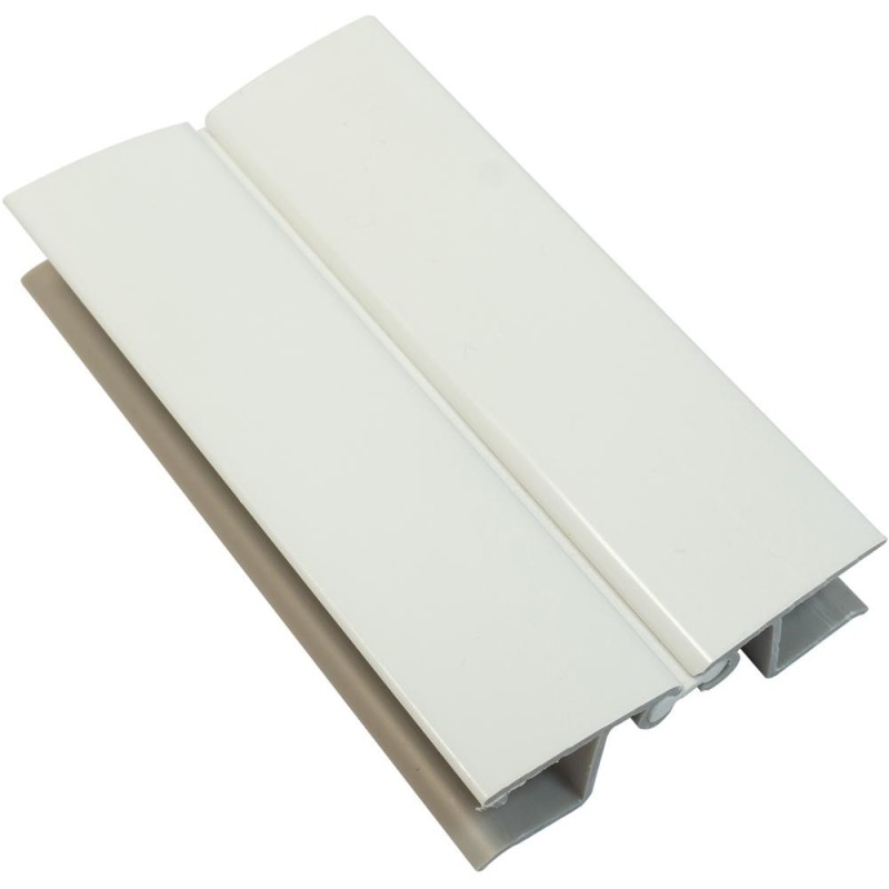 Set 3 x Coltar Multiangolo pentru Plinta H100 mm, Finisaj Alb Mat