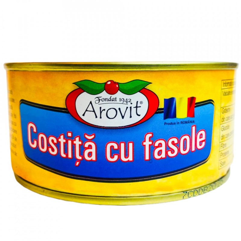 Set 3 x Costita cu Fasole Arovit, 300 g