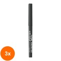 Set 3 x Creion de Ochi Miss Sporty, Studio Lash Designer 24H 001, 0.3 g