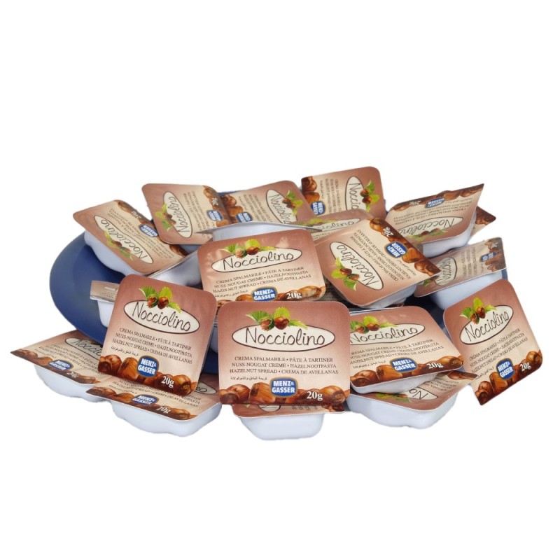 Set 3 x Crema de Alune Nocciollino Portionata, Menz and Gasser, 120 x 20 g