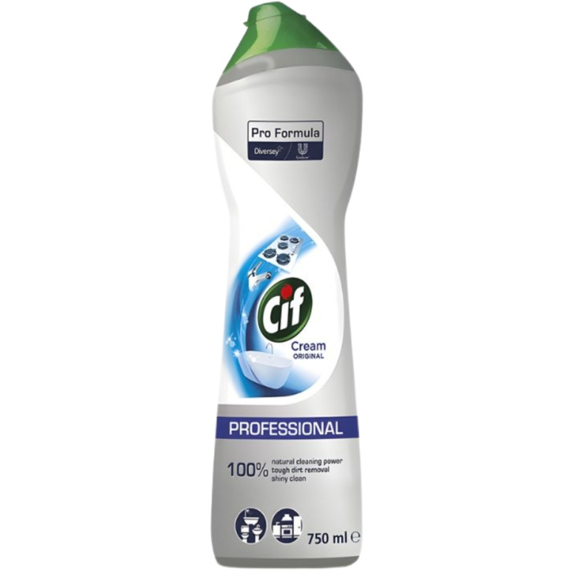 Set 3 x Crema de Curatat Suprafete Cif Cream Professional Original, 750 ml