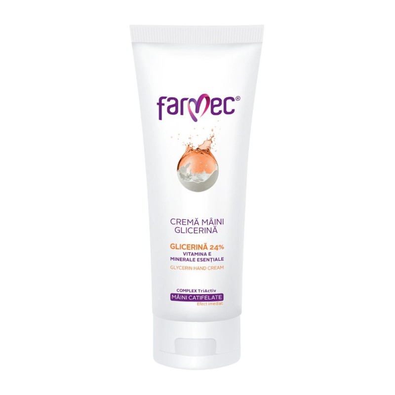 Set 3 x Crema de Maini cu Glicerina Farmec, 150 ml