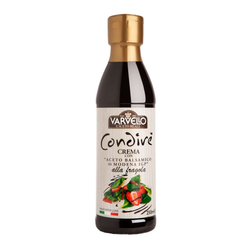 Set 3 x Crema de Otet Balsamic Capsuni, Varvello, 250 ml