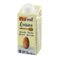 Set 3 x Crema Vegetala Bio din Migdale, pentru Gatit, 200 ml, Ecomil Cuisine