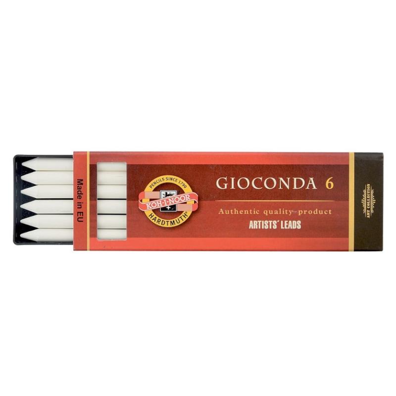 Set 3 x Creta Gioconda Alb, 6 Bucati