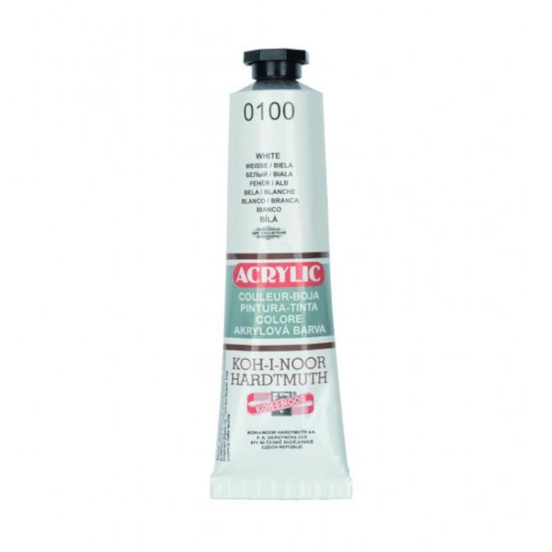 Set 3 x Culoare Acril, Alb, 40 ml