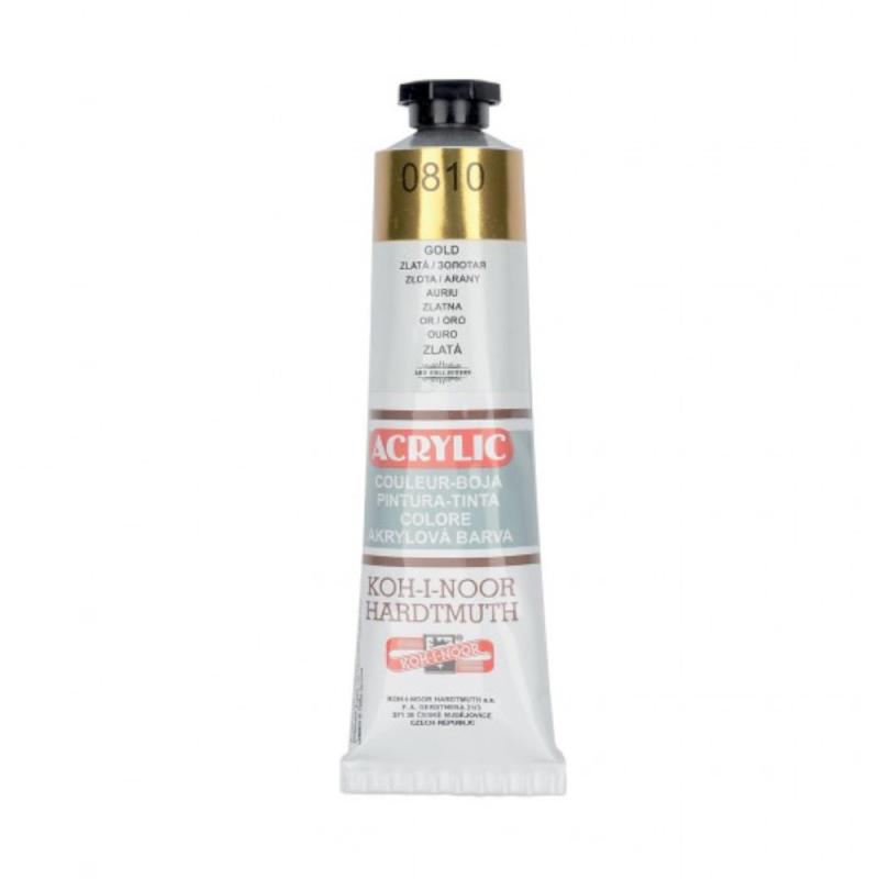 Set 3 x Culoare Acril, Auriu, 40 ml