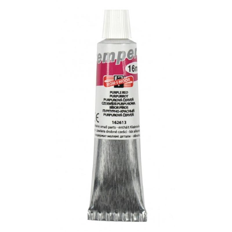 Set 3 x Culoare Tempera, Rosu Purpuriu, 16 ml