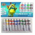 Set 3 x Culori Tempera Koh-I-Noor, Girafa, 10 culori