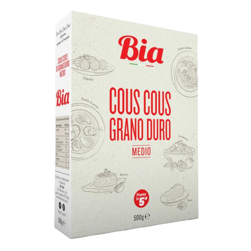 Set 3 x Cuscus Prefiert, Bia, 500 g
