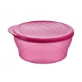 Set 3 x Cutie pentru Alimente din Plastic, cu Capac, 1.50 l, Tuffex