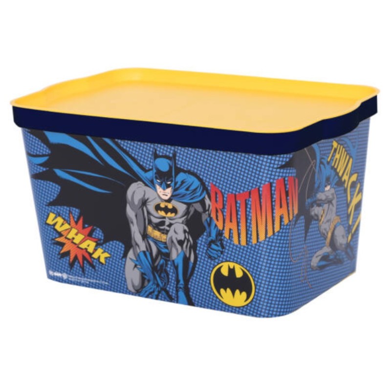 Set 3 x Cutie pentru Depozitare cu Capac, Batman, 2.30 l, Tuffex