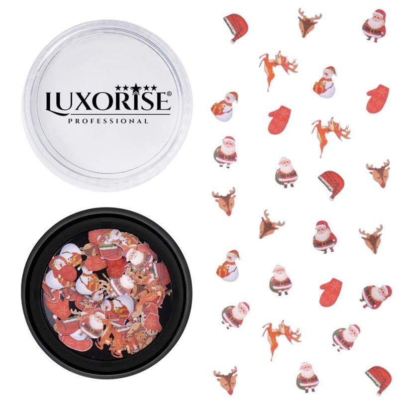 Set 3 x Decoratiune Unghii Christmas Delights 03, Luxorise