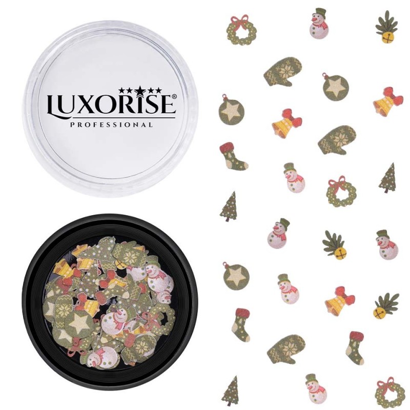 Set 3 x Decoratiune Unghii Christmas Delights 04, Luxorise