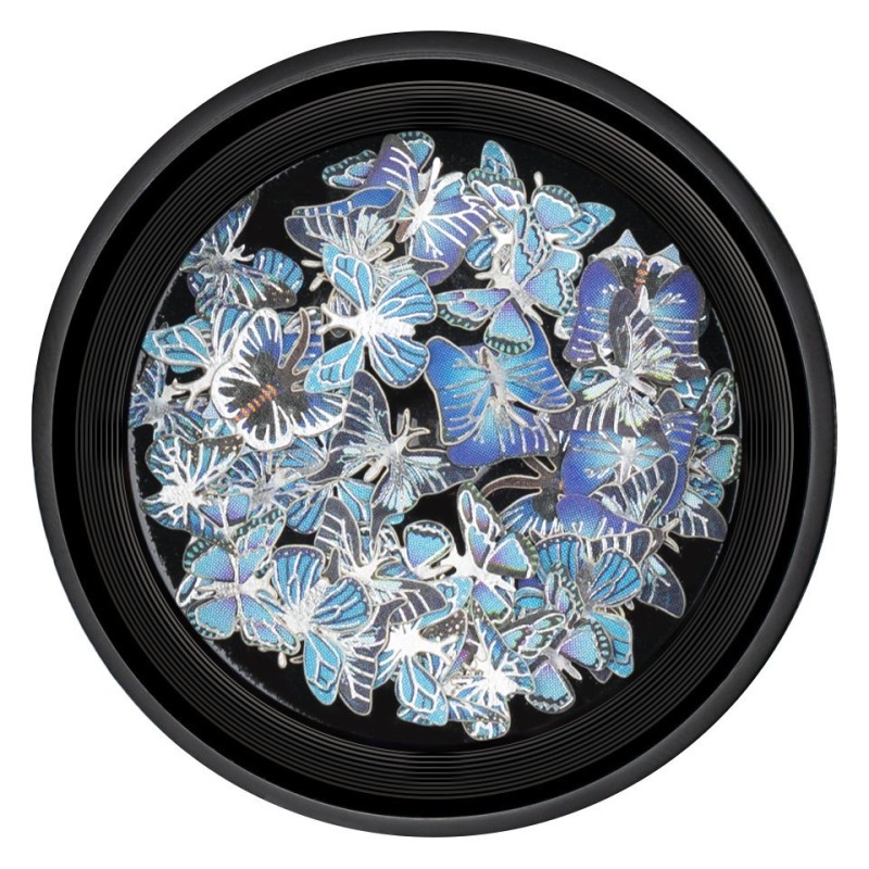 Set 3 x Decoratiuni Unghii Nail Art Luxorise, Butterfly Sky