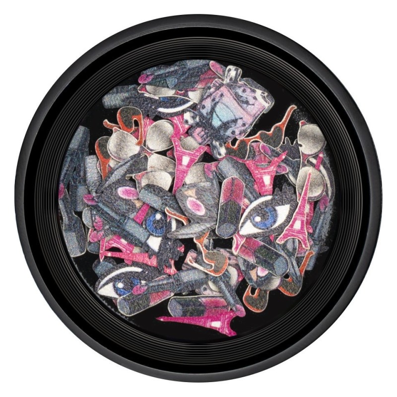 Set 3 x Decoratiuni Unghii Nail Art Luxorise, Love In Paris