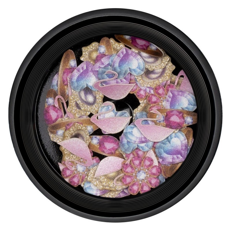 Set 3 x Decoratiuni Unghii Nail Art Luxorise, Princess Spoil