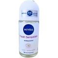 Set 3 x Deodorant Antiperspirant Roll-On Nivea, Fresh Sensation, 50 ml