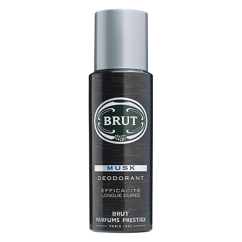 Set 3 x Deodorant Antiperspirant Spray Brut Musk, 200 ml