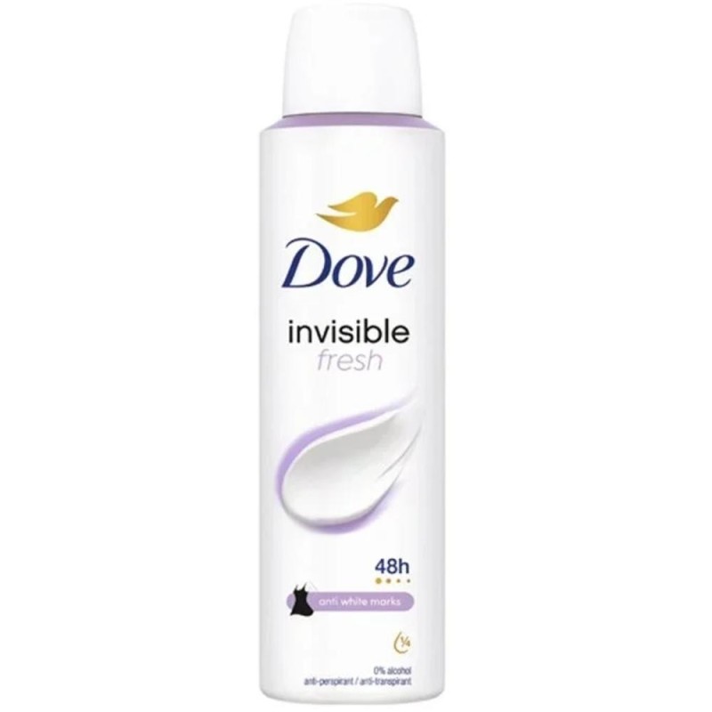 Set 3 x Deodorant Antiperspirant Spray Dove Invisible Fresh, 150 ml